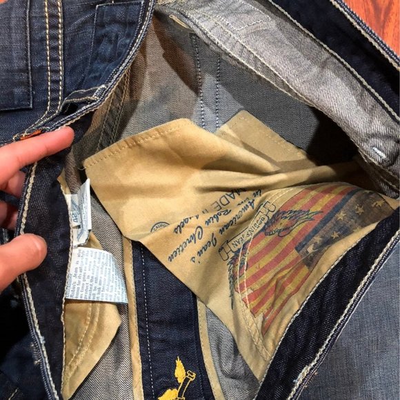 NEW AUTHENTIC ROBIN'S JEANS BLUE CLASSICS SZ 42 - Picture 5 of 5